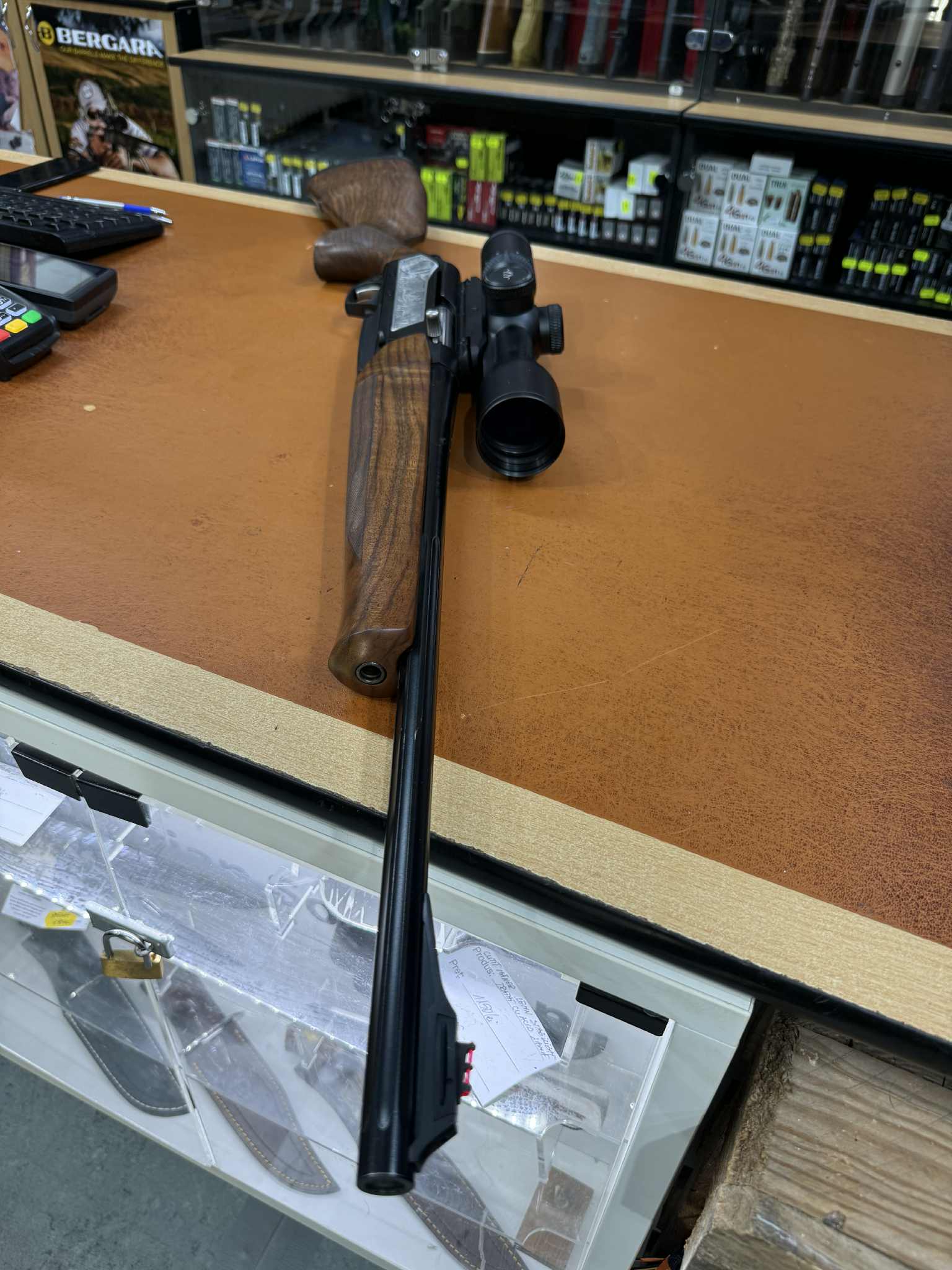 Semiautomata Browning Bar  Zenith +Luneta Blaser 2-12x50IC