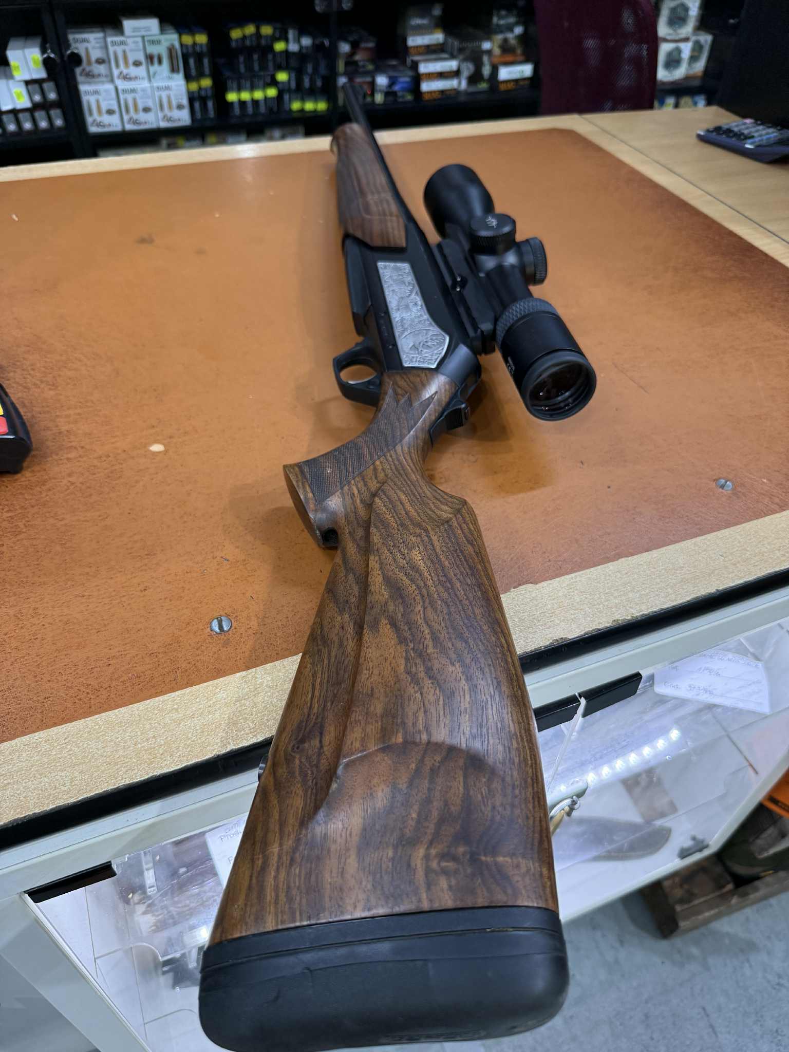 Semiautomata Browning Bar  Zenith +Luneta Blaser 2-12x50IC