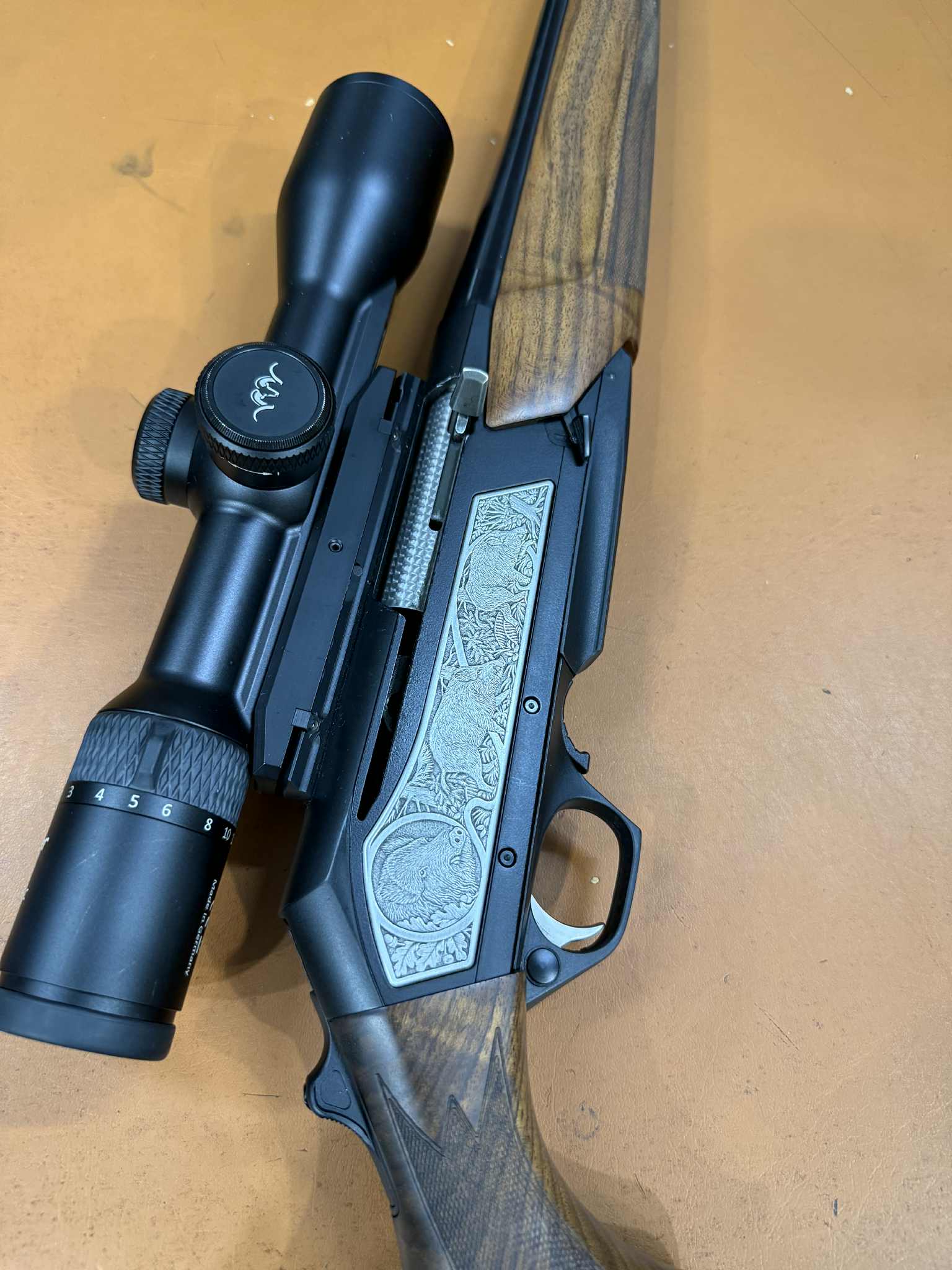 Semiautomata Browning Bar  Zenith +Luneta Blaser 2-12x50IC