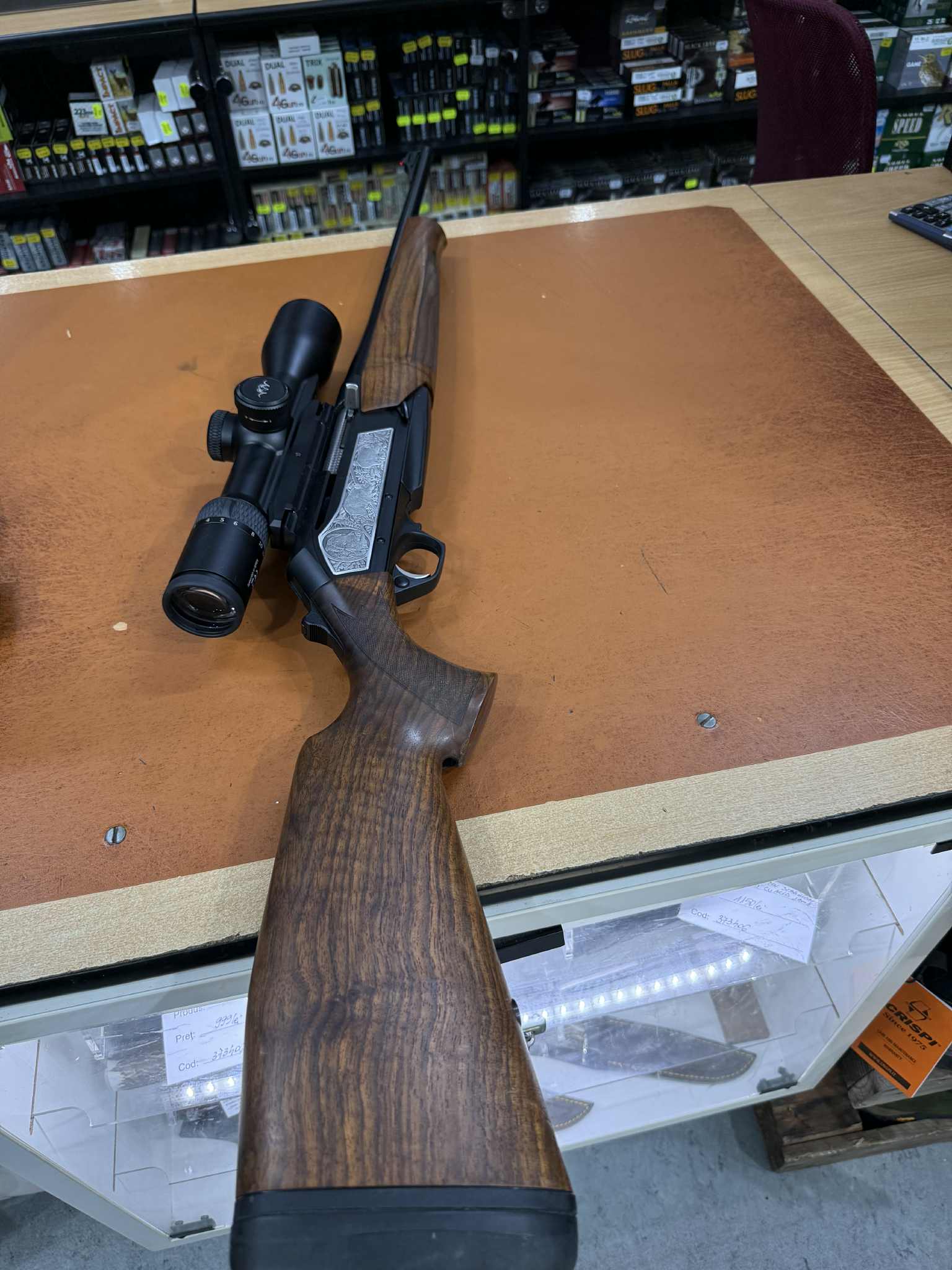 Semiautomata Browning Bar  Zenith +Luneta Blaser 2-12x50IC